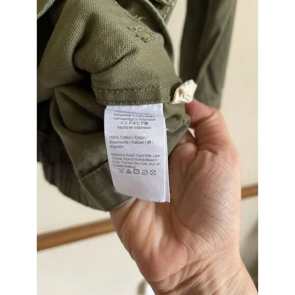 Madewell Northover Jacket in Desert Olive Size XS Cargo - Picture 10 of 10